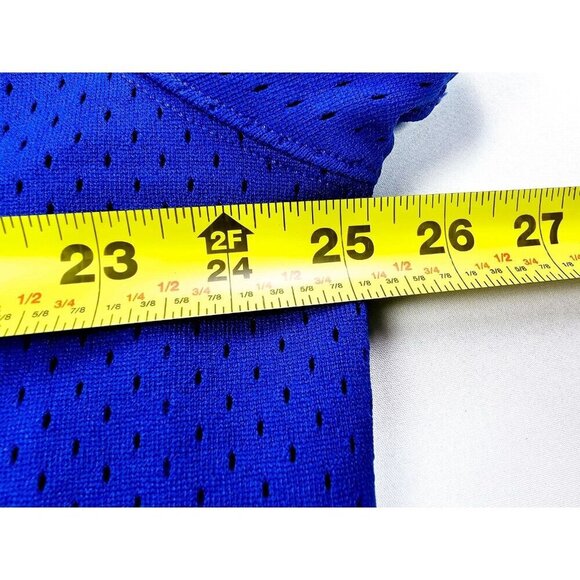 Under Armour Size 2XL Men's Blue Loose Heat Gear Performance Football Jersey NWT - Picture 2 of 10